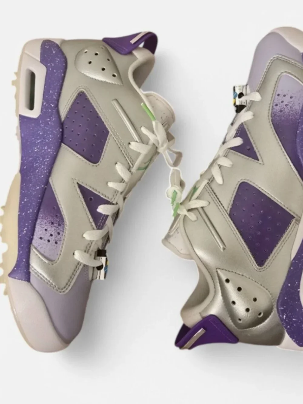 Nike Air Jordan 6 Retro Low Golf NRG Mens Golf Shoes Purple FD0205-055